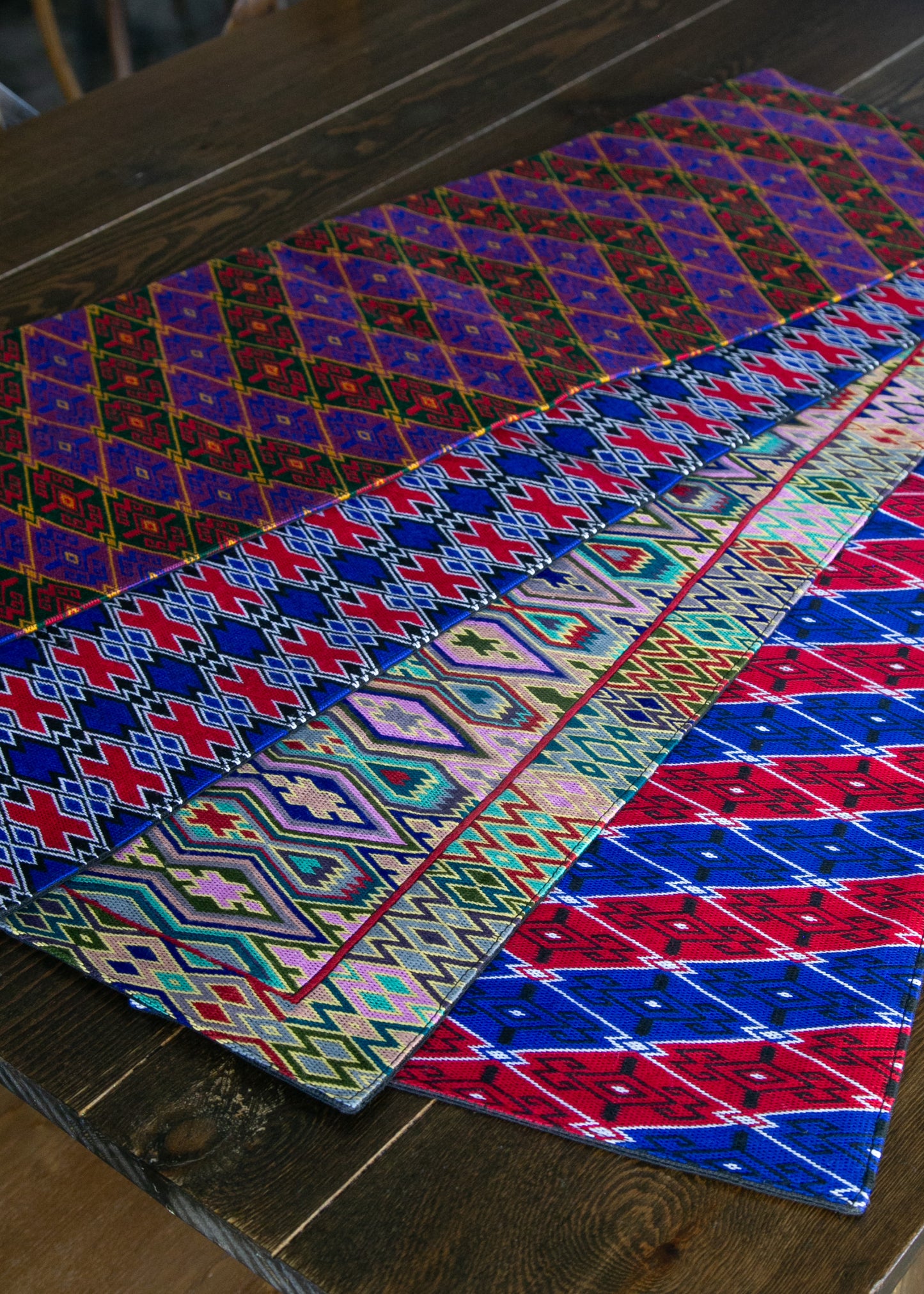 Central Asia Embroidered Table Runners
