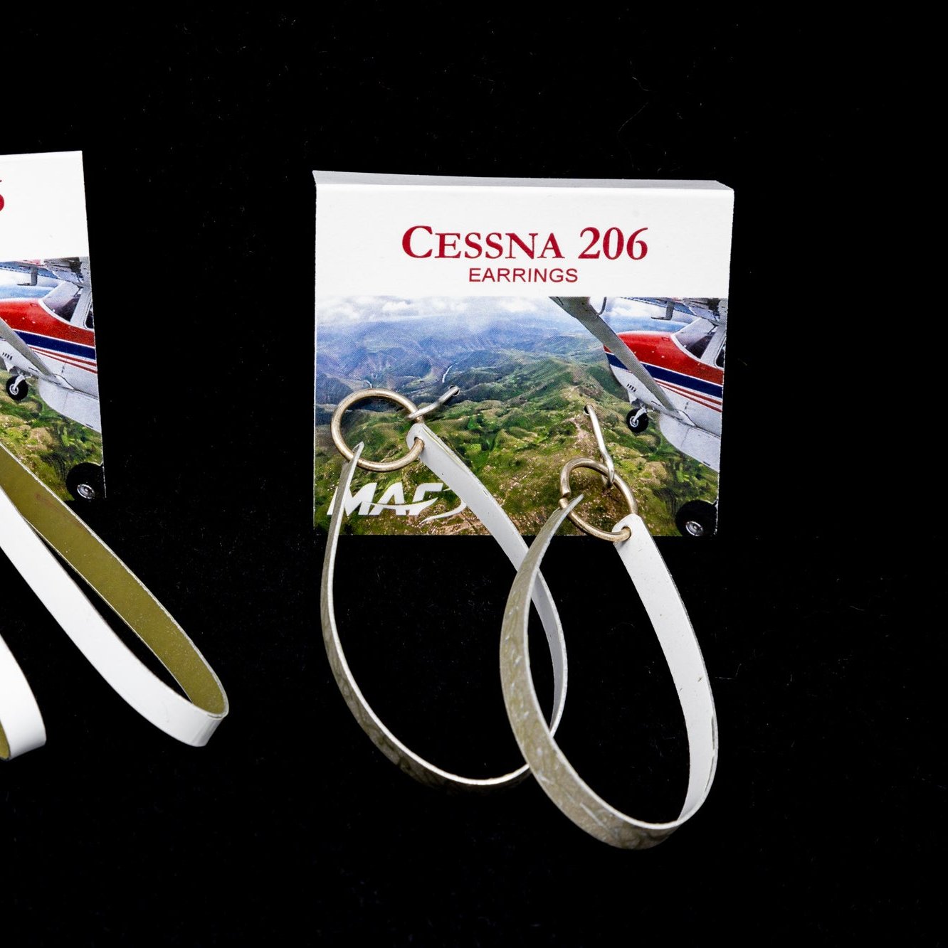 Cessna 206 Earrings