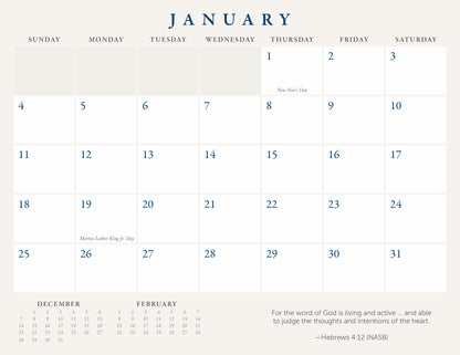 2026 MAF Calendar