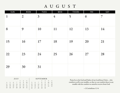 2027 MAF Calendar