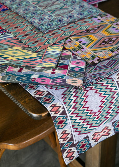 Central Asia Embroidered Table Runners