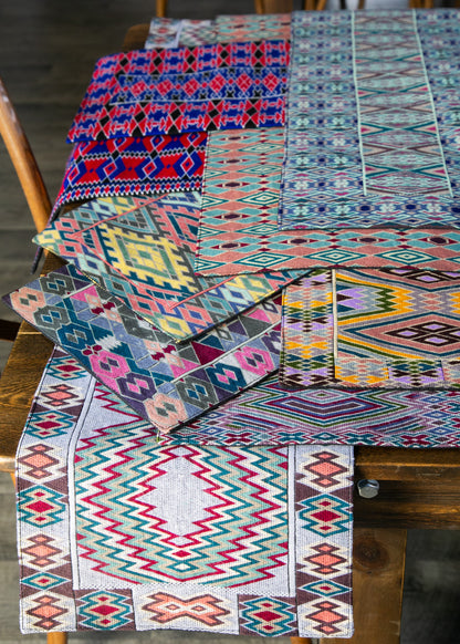 Central Asia Embroidered Table Runners
