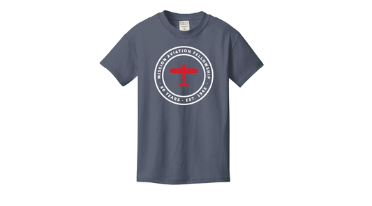 80th Anniversary Waco Blue Shirt - YOUTH