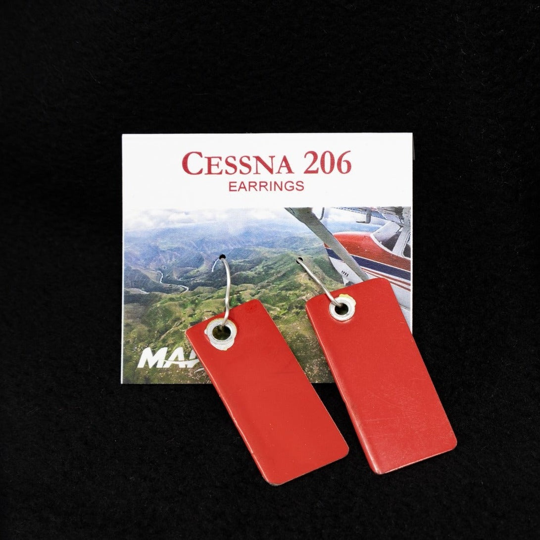 Cessna 206 Earrings